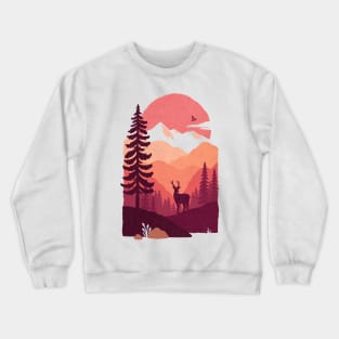 Crimson Peaks Crewneck Sweatshirt